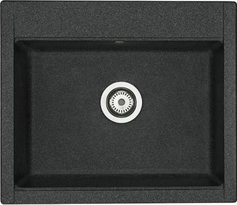 Кухонная мойка AQUATON Делия 60, графит (1A715232LD210) 1A715232LD210