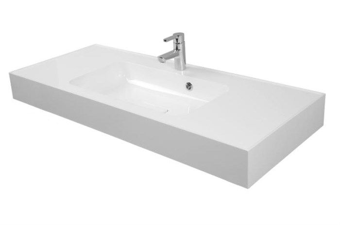 Раковина - столешница AQUATON Ричмонд 1200, белая (1A70583KRD010) 1A70583KRD010