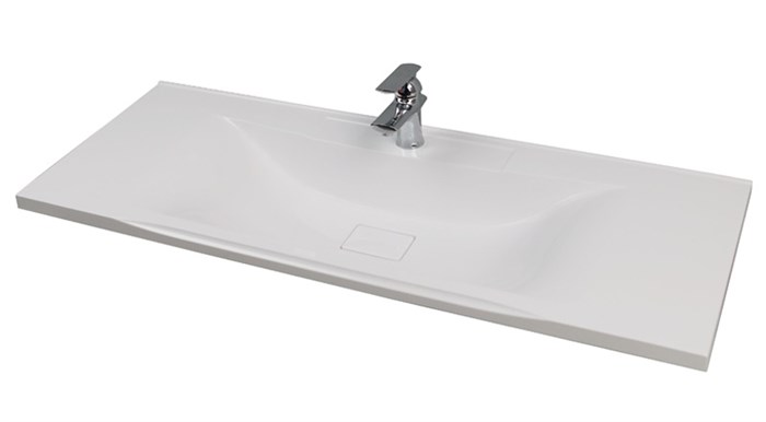 Раковина AQUATON ПРЕМЬЕР М 1200, белая (1A70483KPR010) 1A70483KPR010