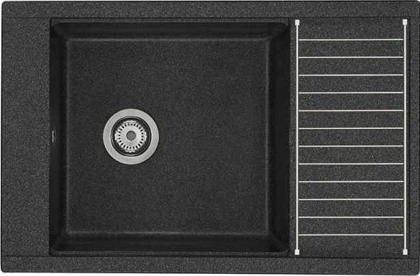 Кухонная мойка AQUATON Делия 78, графит (1A715132DE210) 1A715132DE210