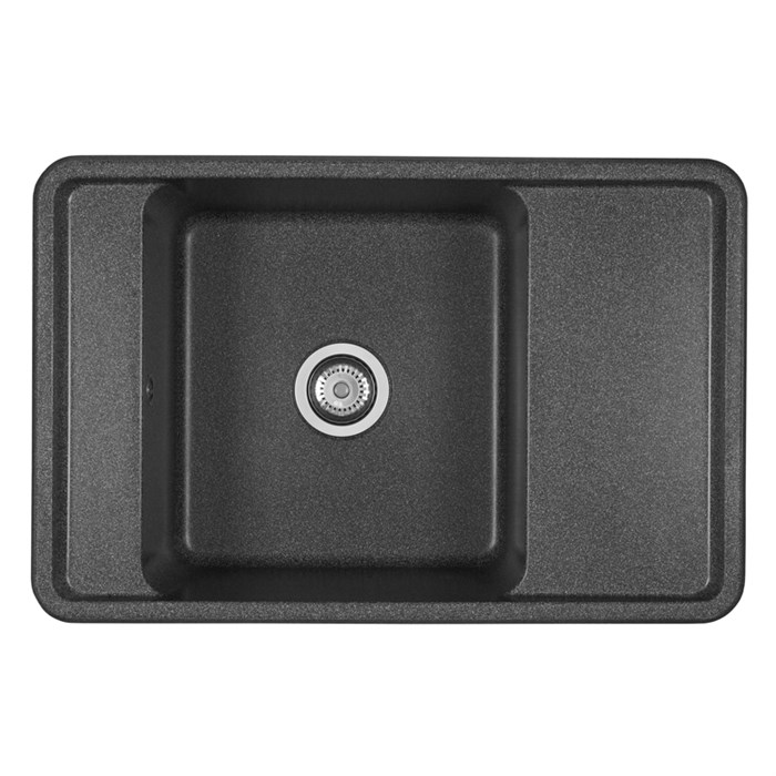 Мойка для кухни Aquaton Беллис 78 графит (1A725032BS210) 1A725032BS210