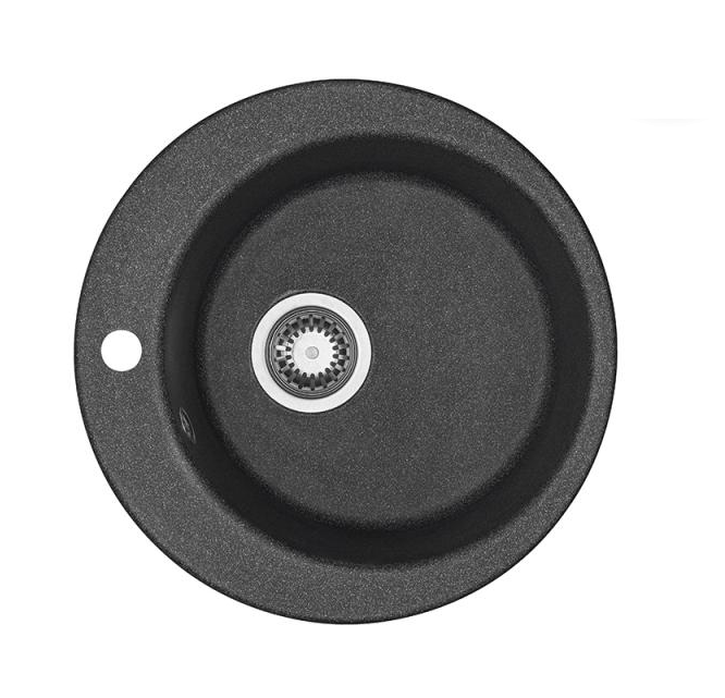 Кухонная мойка AQUATON Иверия. 480мм., графит (1A711032IV210) 1A711032IV210