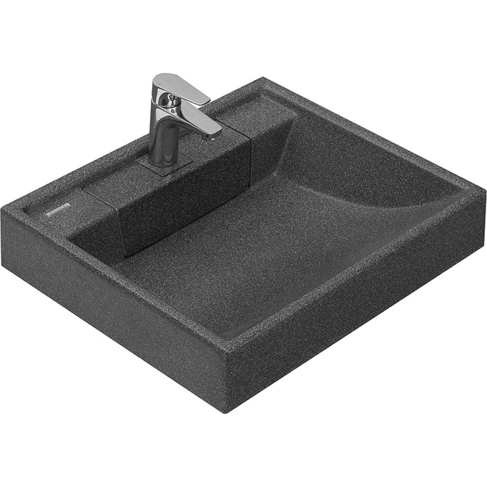 Раковина Aquaton Рейн 60 на стиральную машину, графит (1A72103KRW210) 1A72103KRW210