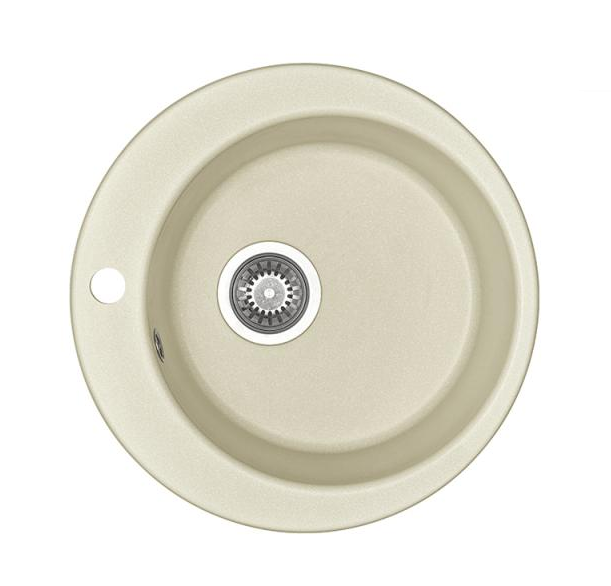 Кухонная мойка AQUATON Иверия 480мм., цвет жемчуг (1A711032IV240) 1A711032IV240