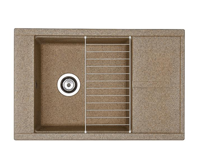 Кухонная мойка AQUATON Делия 78, цвет терракотовый (1A715132DE270) 1A715132DE270