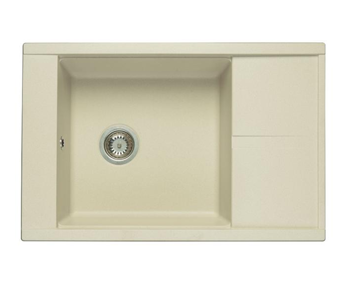 Кухонная мойка AQUATON Делия 78, жемчуг (1A715132DE240) 1A715132DE240
