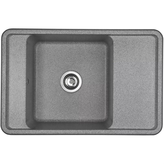 Кухонная мойка AQUATON Беллис 78, цвет серый (1A725032BS230) 1A725032BS230