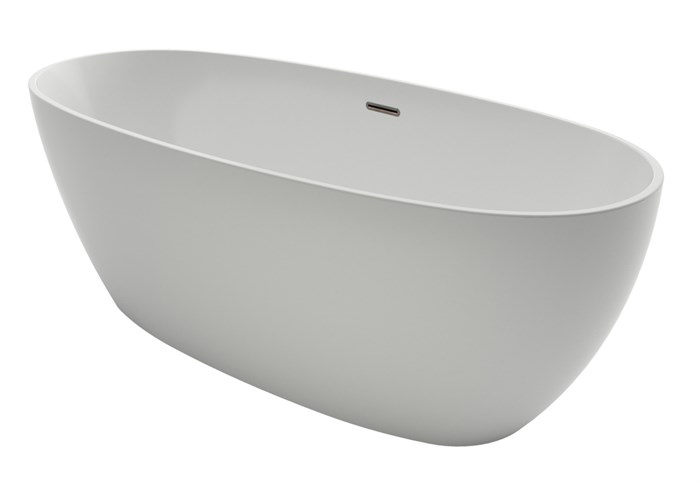 Ванна акриловая Azario DARWIN 1700х750х600 свободностоящая, в комплекте с сифоном и металлической рамой (DAR17075) DAR17075
