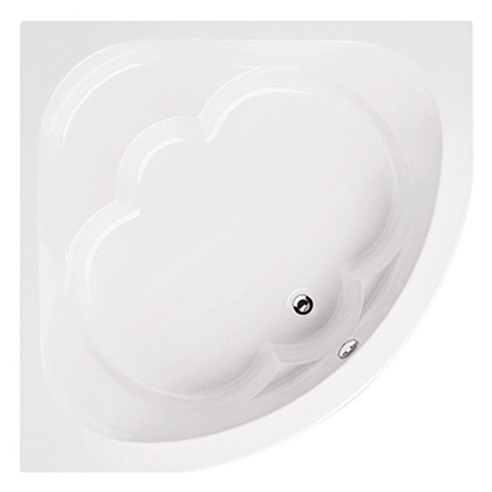 Ванна акриловая Santek Канны симметричная 150х150, белая 1.WH11.1.983