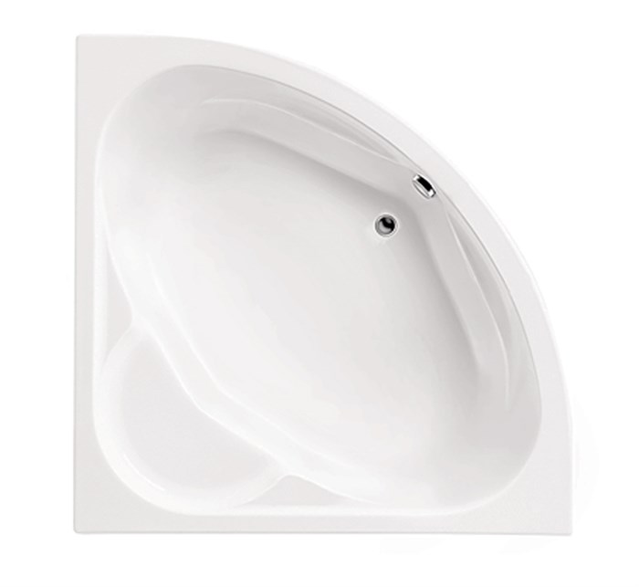 Ванна акриловая Santek КАРИБЫ симметричная 140х140 белая 1.WH11.1.982