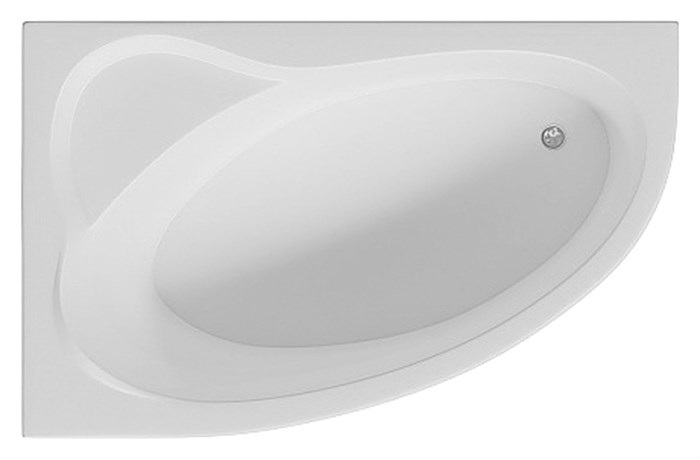 Ванна акриловая AZARIO LAURA асимметричная 170*110 см левая (AV.0052170) AV.0052170