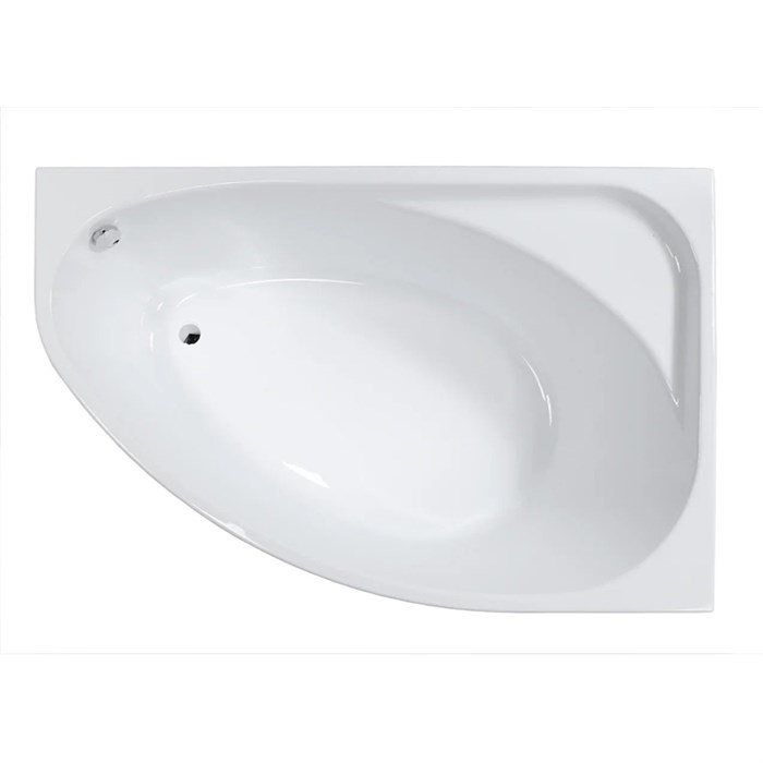 Ванна акриловая VAGNERPLAST HAPI асимметричная 170х110 см, правая, белая (VPBA170HAP3PX-04) VPBA170HAP3PX-04