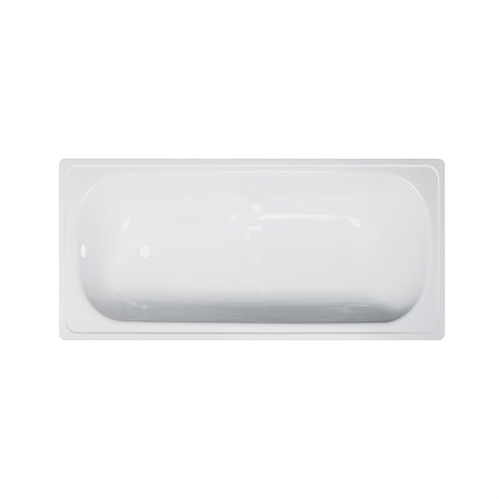 Ванна стальная ВИЗ RIANTO 150х70х40 пристенная, с опорной подставкой, с рантом (RV-150) RV-150