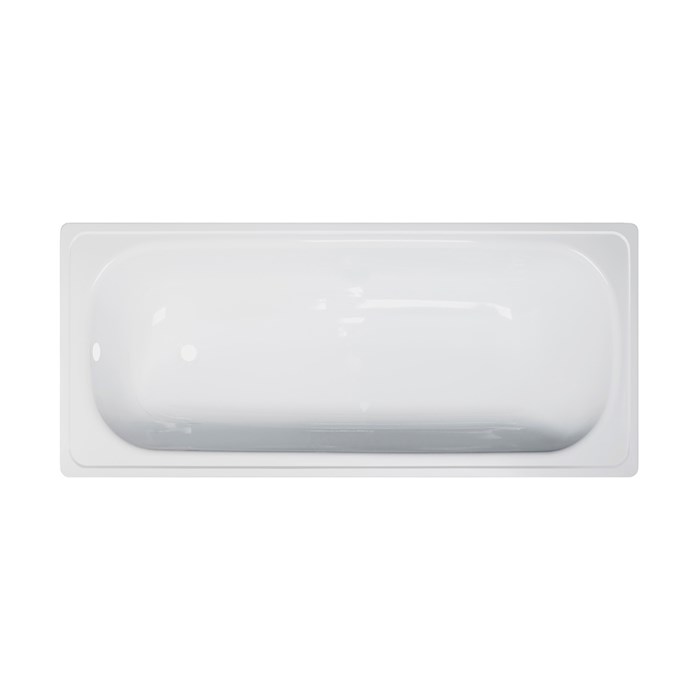 Ванна стальная ВИЗ RIANTO 160х70х40 пристенная, с опорной подставкой, с рантом (RV-160) RV-160