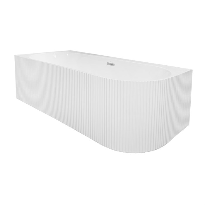 Ванна акриловая Azario LAGO BLANCO 1700х750х580 пристенная, левая, в комплекте с сифоном и металлической рамой (AZ-6724-1CL) AZ-6724-1CL 17075