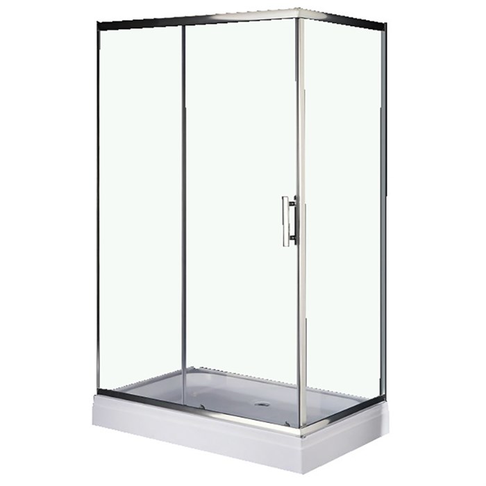 Душевое ограждение Loranto 120х80х195, поддон 13 см (CS-8021S) CS-8021S 120*80*195