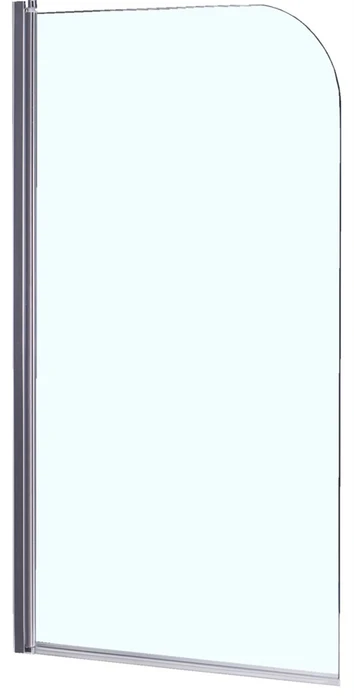 Шторка для ванны  Loranto  65х120 цвет профиля хром (CS-F01 120*65) CS-F01 120*65