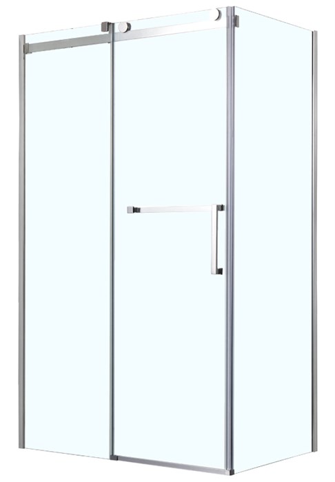 Душевое ограждение Azario VANCOUVER 1000х1200х2000 L, без поддона, прозрачное стекло 8 мм, цвет профиля серебро (AZ-NKF1131L 1000) AZ-NKF1131L 1000