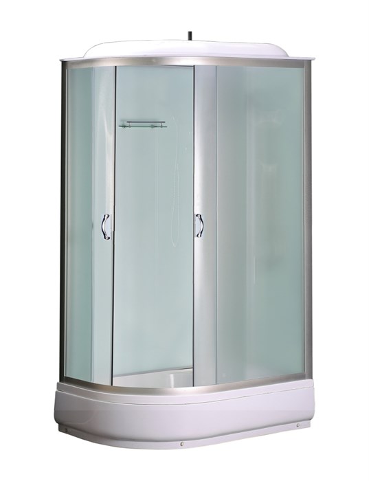Душевая кабина LORANTO 120х80х215 правосторонняя, поддон 20 см, матовое стекло 4 мм (CS-66120-20 R F) CS-66120-20 R F