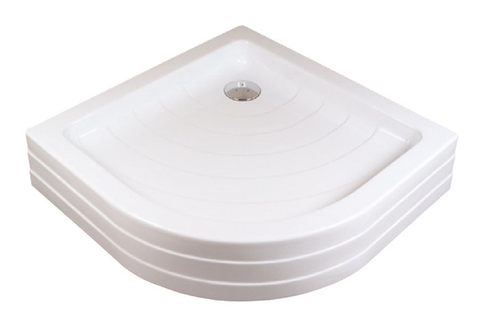 Душевой поддон Ravak RONDA-90 PU белый без сифона A207001120