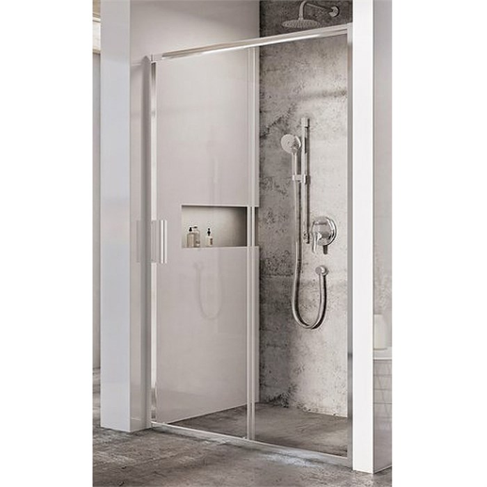 Душевая дверь Ravak Blix Slim BLSDP2-110 профиль Хром стекло Transparent (X0PMD0C00Z1) X0PMD0C00Z1