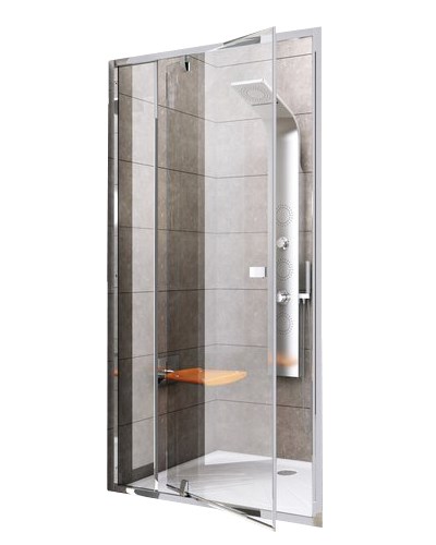 Боковая неподвижная стенка Ravak PPS-90 сатин + Транспарент 90G70U00Z1