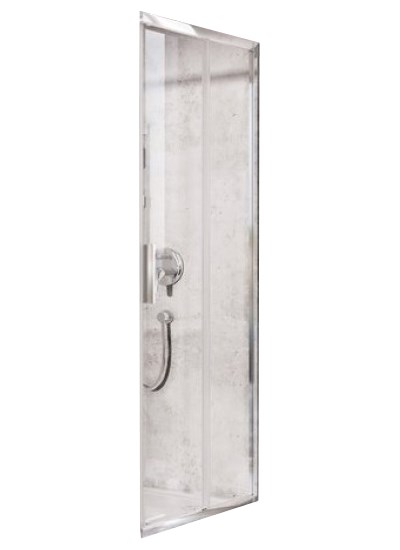 Неподвижная душевая стенка Ravak Blix Slim BLSPS-80, профиль хром, стекло прозрачное X9BM40C00Z1