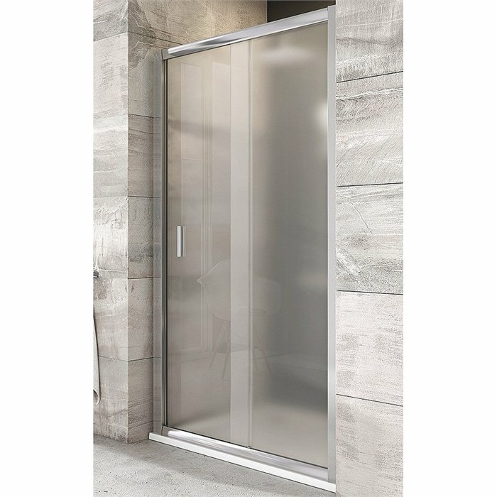 Душевая дверь Ravak Blix BLDP2-110 профиль Хром стекло Grape (0PVD0C00ZG) 0PVD0C00ZG