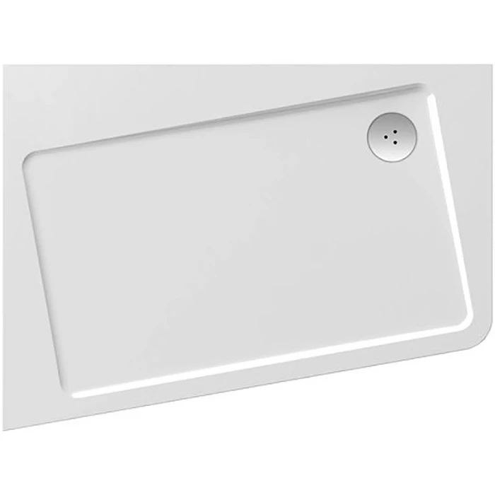 Поддон ASYMETRIC PRO 120x90 L 10° белый XA25G70101L