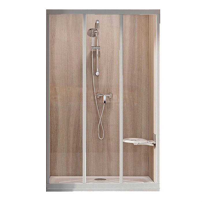 Душевая дверь Ravak Supernova ASDP3-120 стекло Transparent, профиль Сатин (00VG0UR2Z1) 00VG0UR2Z1