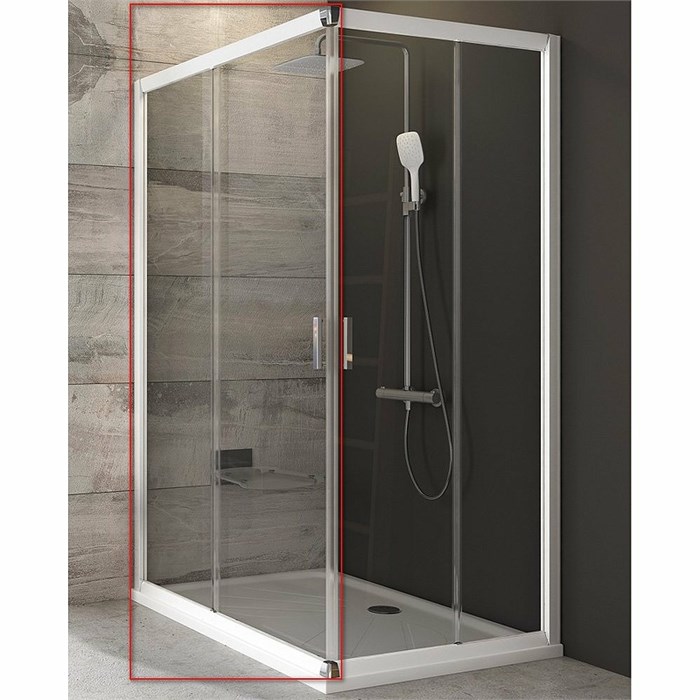 Душевая дверь Ravak Blix BLRV2К-100 раздвижная, стекло Transparent, профиль Белый (1XVA0100Z1) 1XVA0100Z1