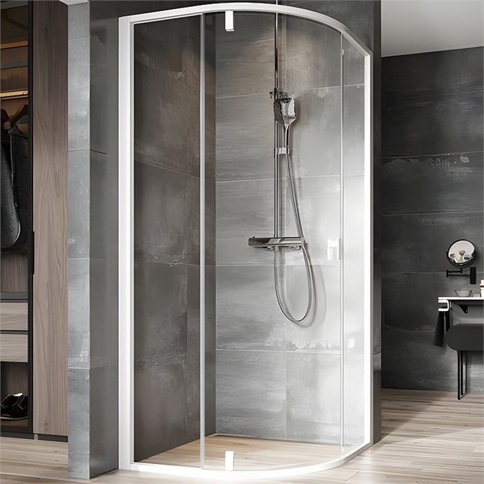 Душевой уголок Ravak Nexty NSKK3-90 90x90 стекло Transparent, профиль Белый (3O677101Z1) 3O677101Z1