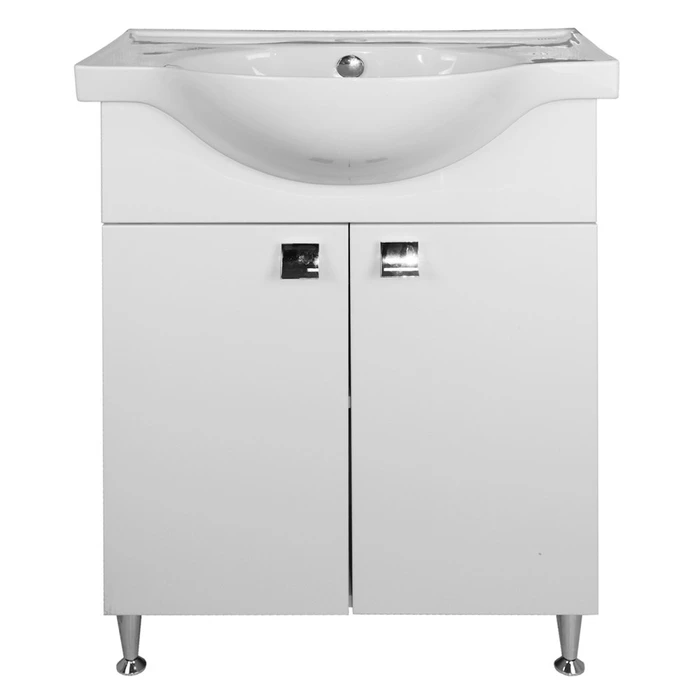Комплект Тумба София 60 с раковиной Teo 60 (Китай)(600х840х430) (2 места) CS00073483