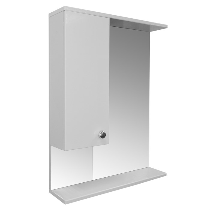 Loranto Моника Зеркало-шкаф 60 без светильника, левостороннее, 600х695х150 CS00047789