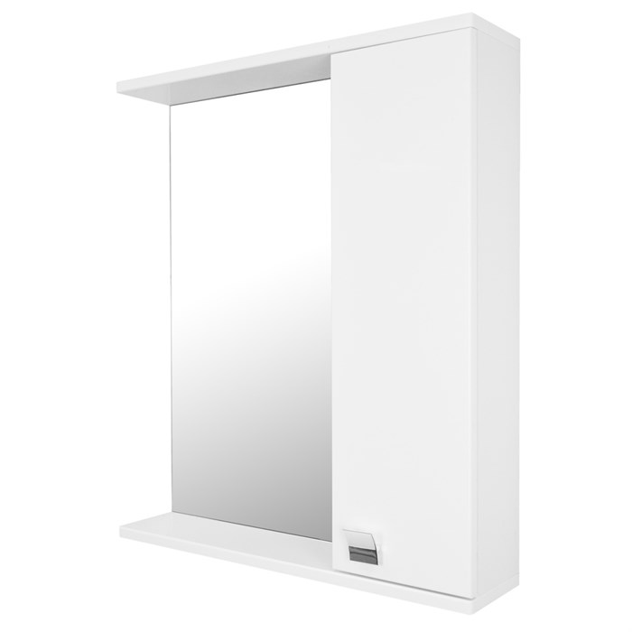 Зеркало-шкаф Loranto София 60 правый 600х700х155 без светильника, белый (CS00077141) CS00077141