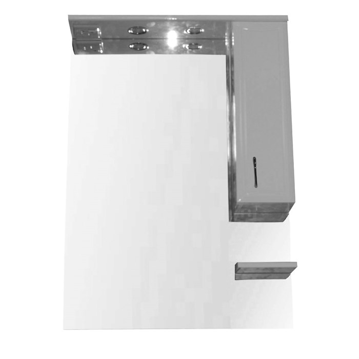 Loranto Коралл Зеркало 70 правостороннее, 700х1075х170 CS00025724