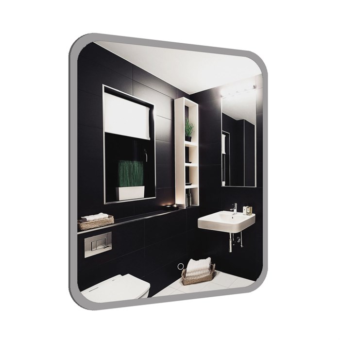 Зеркало Loranto Скай 55х80 с подсветкой, сенсорный выключатель с функцией диммера (CS00098013) CS00098013