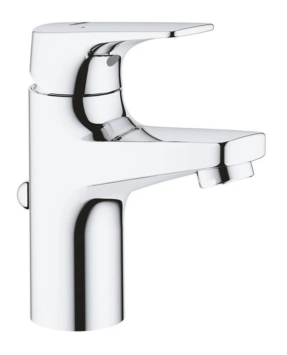 BauFlow Смеситель для раковины с донным клапаном, S-Size, хром 23751000