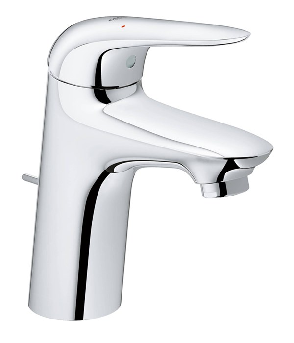 Смеситель для раковины GROHE Eurostyle с донным клапаном, хром (23707003) 23707003