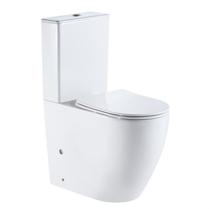 Унитаз-компакт AZARIO MIRADA 655х385х920 напольный, в комплекте с бачком и сиденьем микролифт (AZ-1289A) AZ-1289A