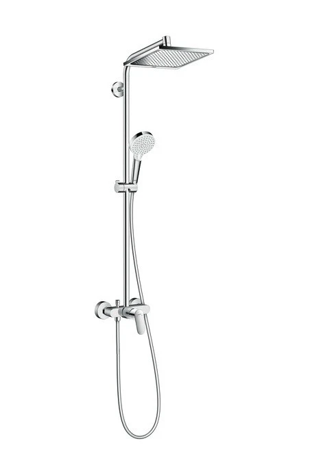 27284000 Crometta E 240 1jet Showerpipe с однорычажным смесителем 27284000