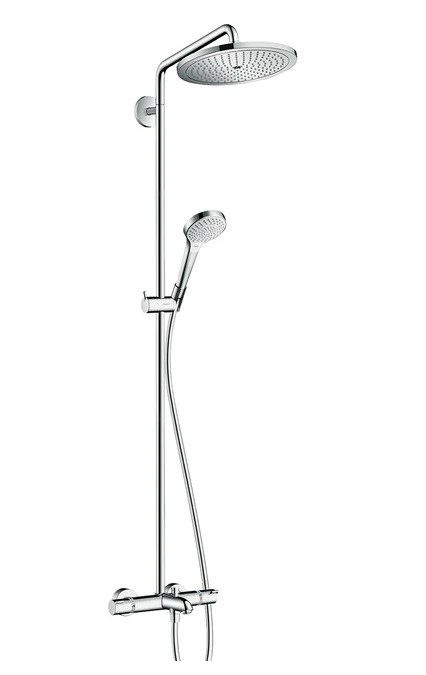 26792000 Croma Select 280 Air 1jet Showerpipe для ванны с термостатом 26792000