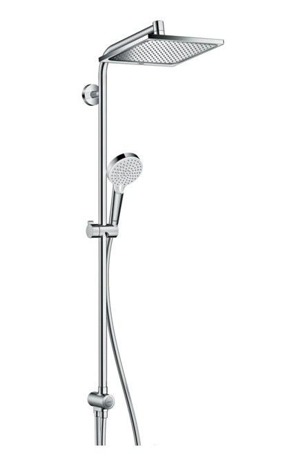 Душевая система Hansgrohe Crometta Showerpipe Reno EcoSmart, без смесителя, хром (27289000) 27289000