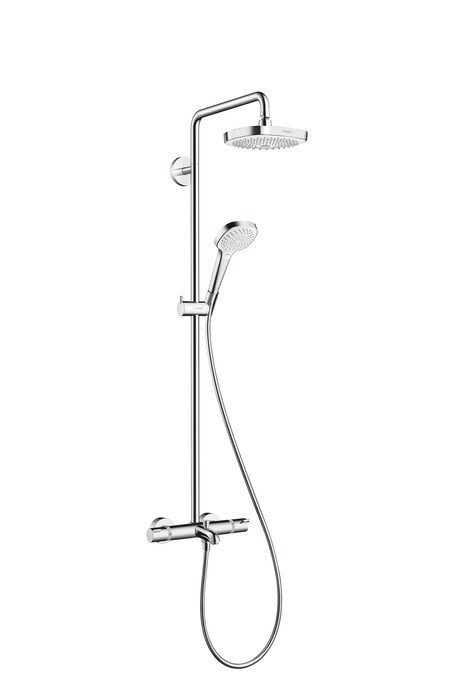 Душевая система Hansgrohe Croma Select E 180 2 jet, с термостатом, хром (27352400) 27352400