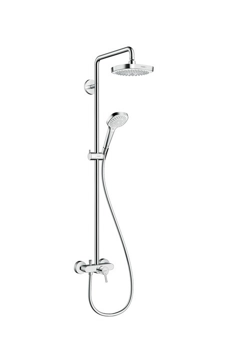 Душевая система Hansgrohe Croma Select E, с однорычажным смесителем, хром (27258400) 27258400