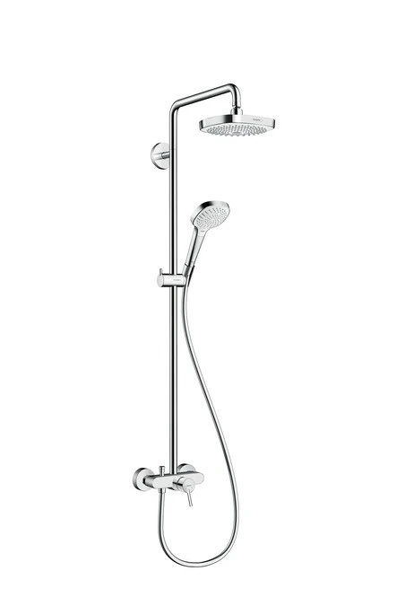 27258400 Croma Select E 180 2jet Showerpipe с однорычажным смесителем 27258400