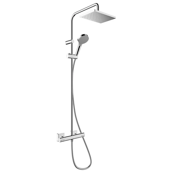 26286000 Vernis Shape Showerpipe 230 1jet с термостатом, хром 26286000
