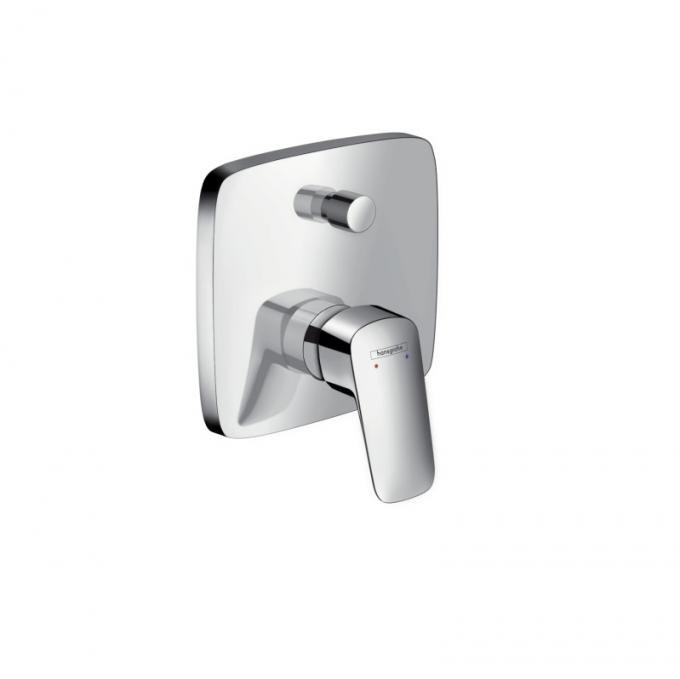 Смеситель для ванны Hansgrohe Logis, скрытый монтаж, однорычажный, хром (71405000) 71405000