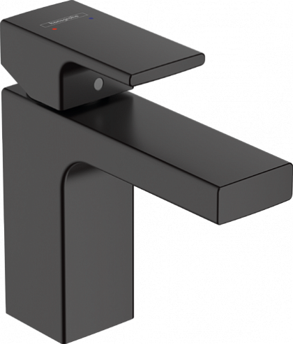 Смеситель для раковины Hansgrohe Vernis Shape, матовый чёрный (71569670) 71569670