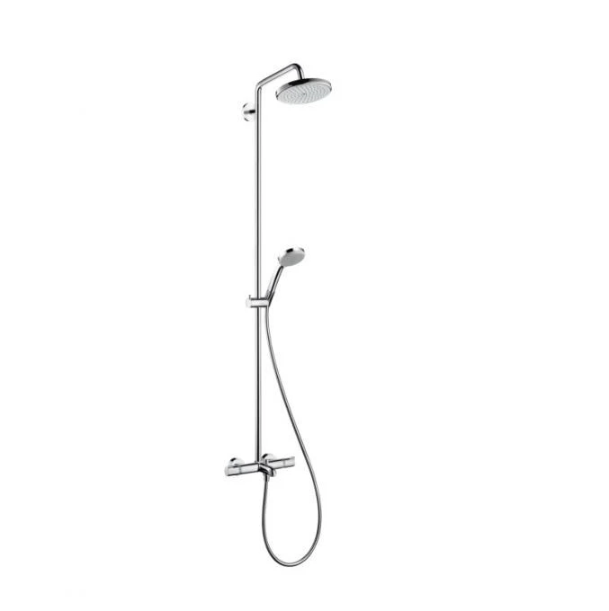 27223000 Croma 220 Showerpipe для ванны, поворотный держатель 400 мм, ½’ 27223000